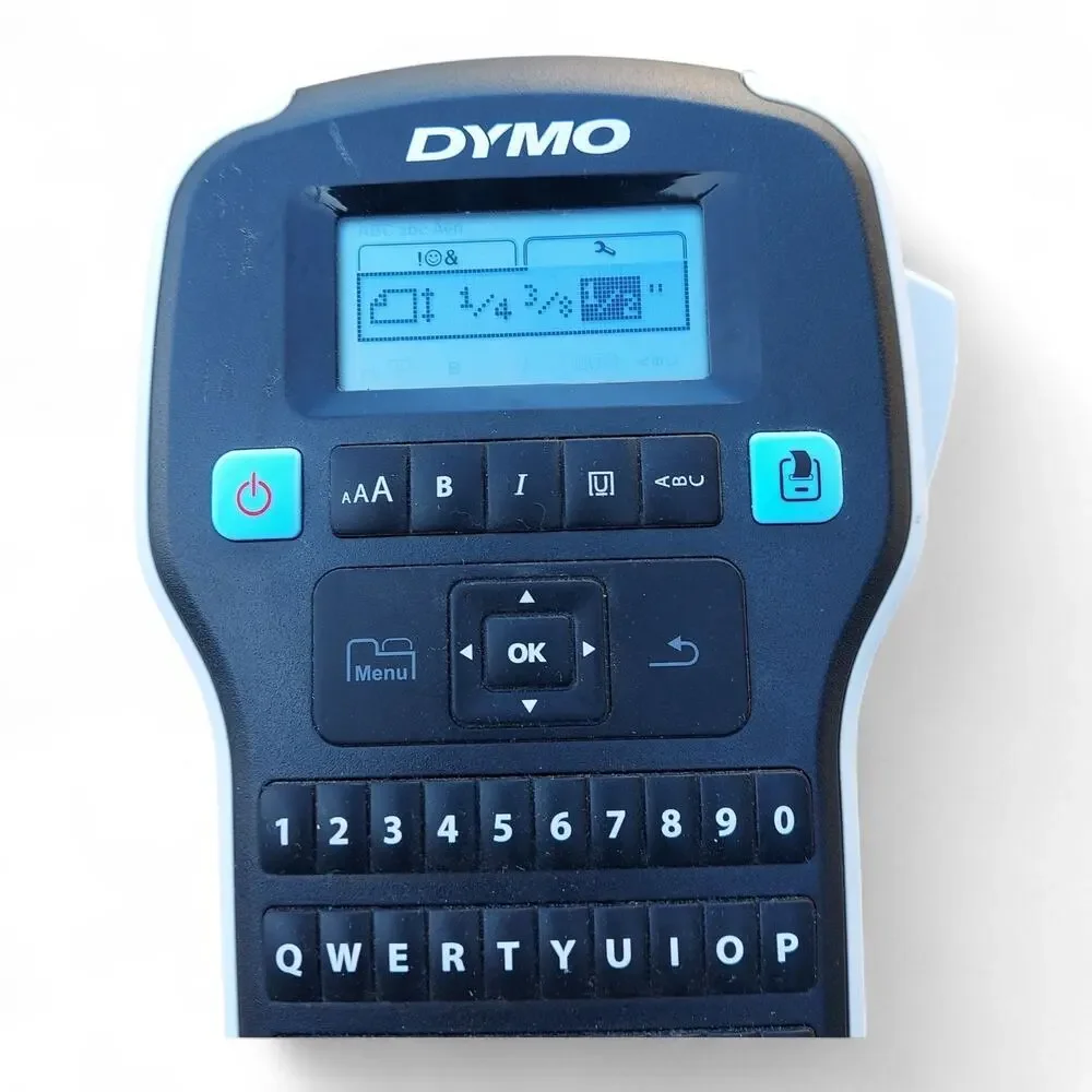 Dymo LabelManager 160 Portable Label Maker Handheld Printer Black TESTED